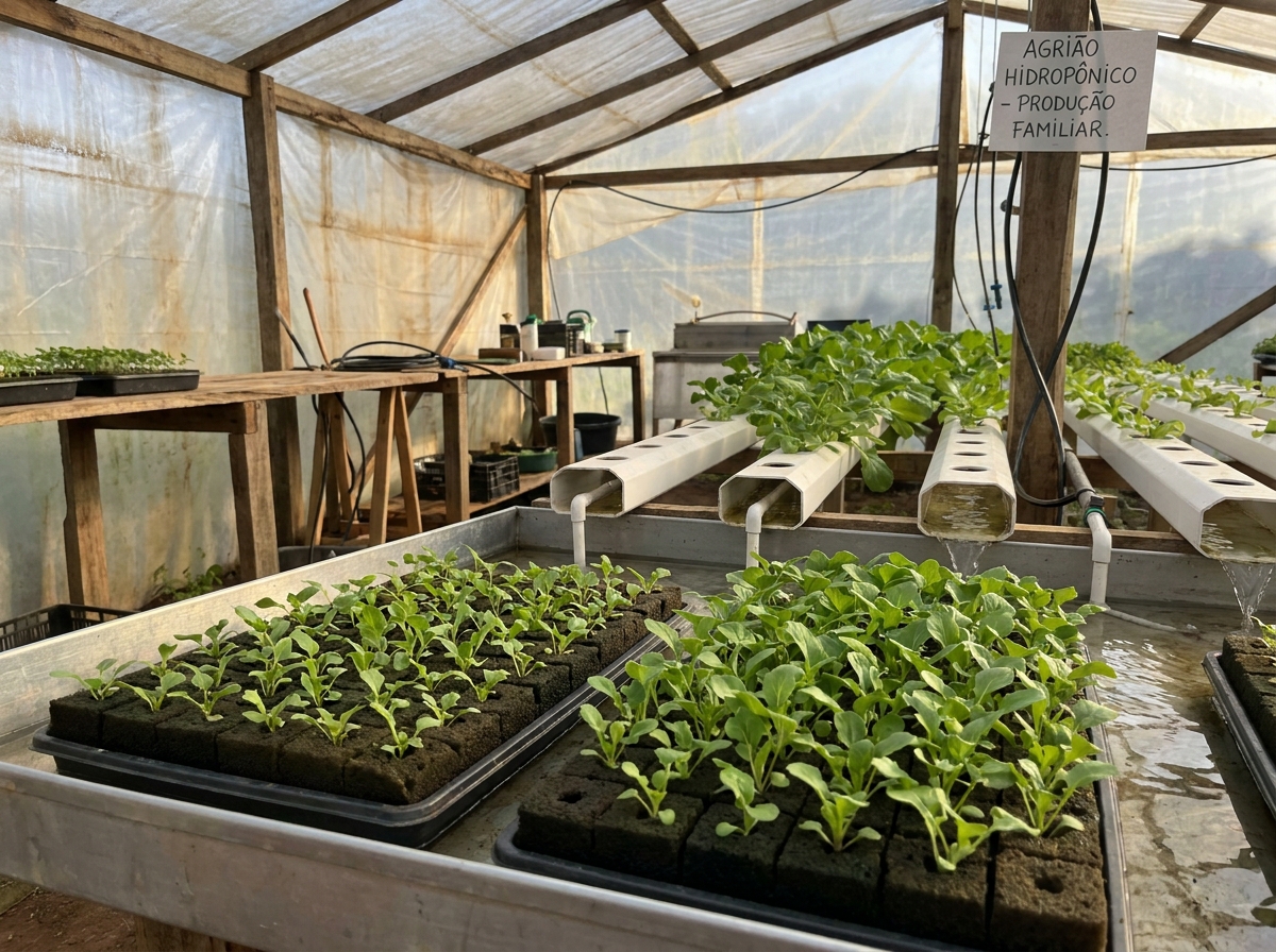 Como Plantar Agrião Hidropônico